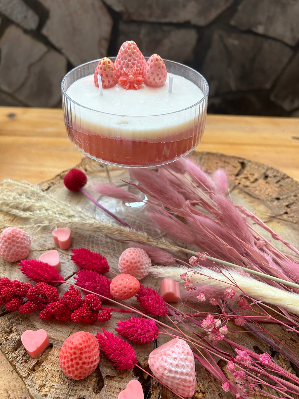 STRAWBERRY BLISS COCKTAIL.