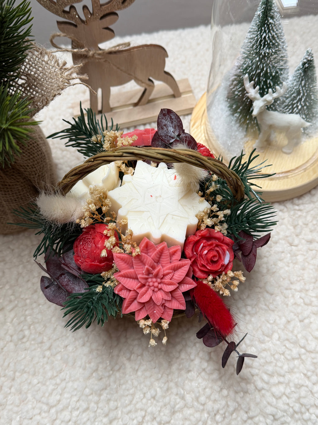 CESTA ESTRELLA INVERNAL