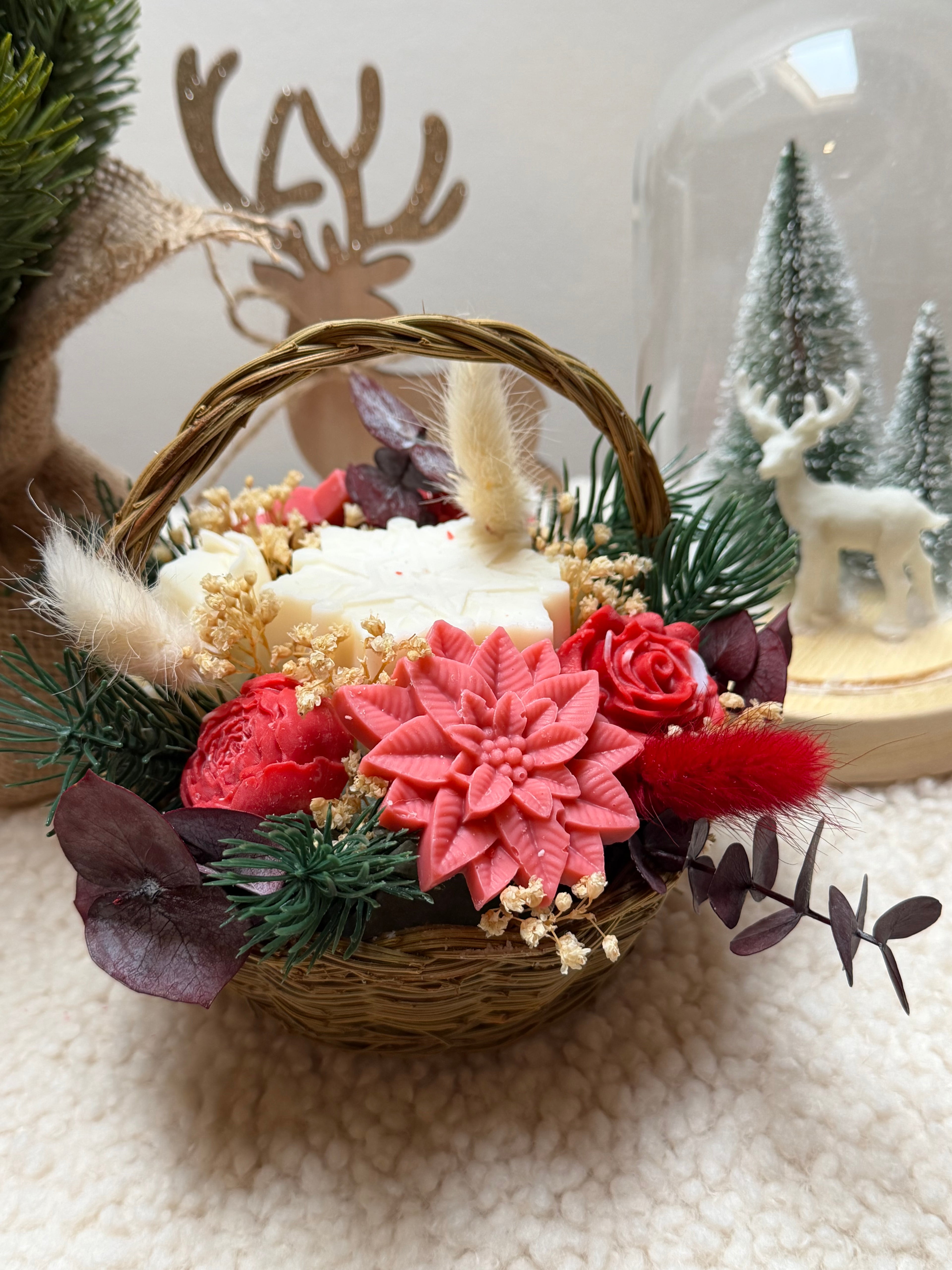 CESTA ESTRELLA INVERNAL