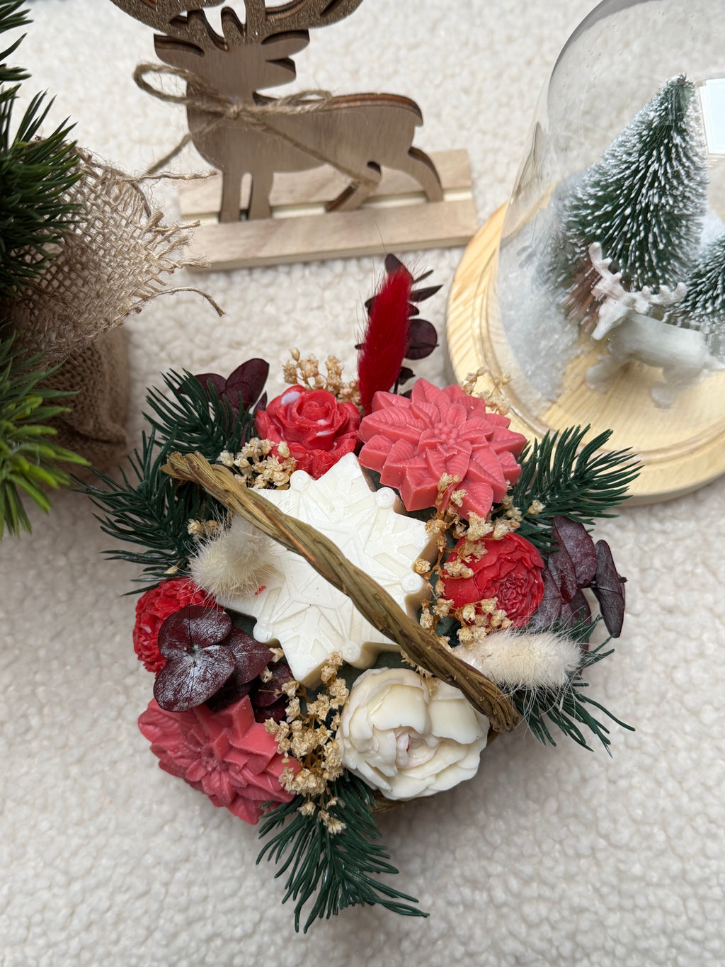 CESTA ESTRELLA INVERNAL