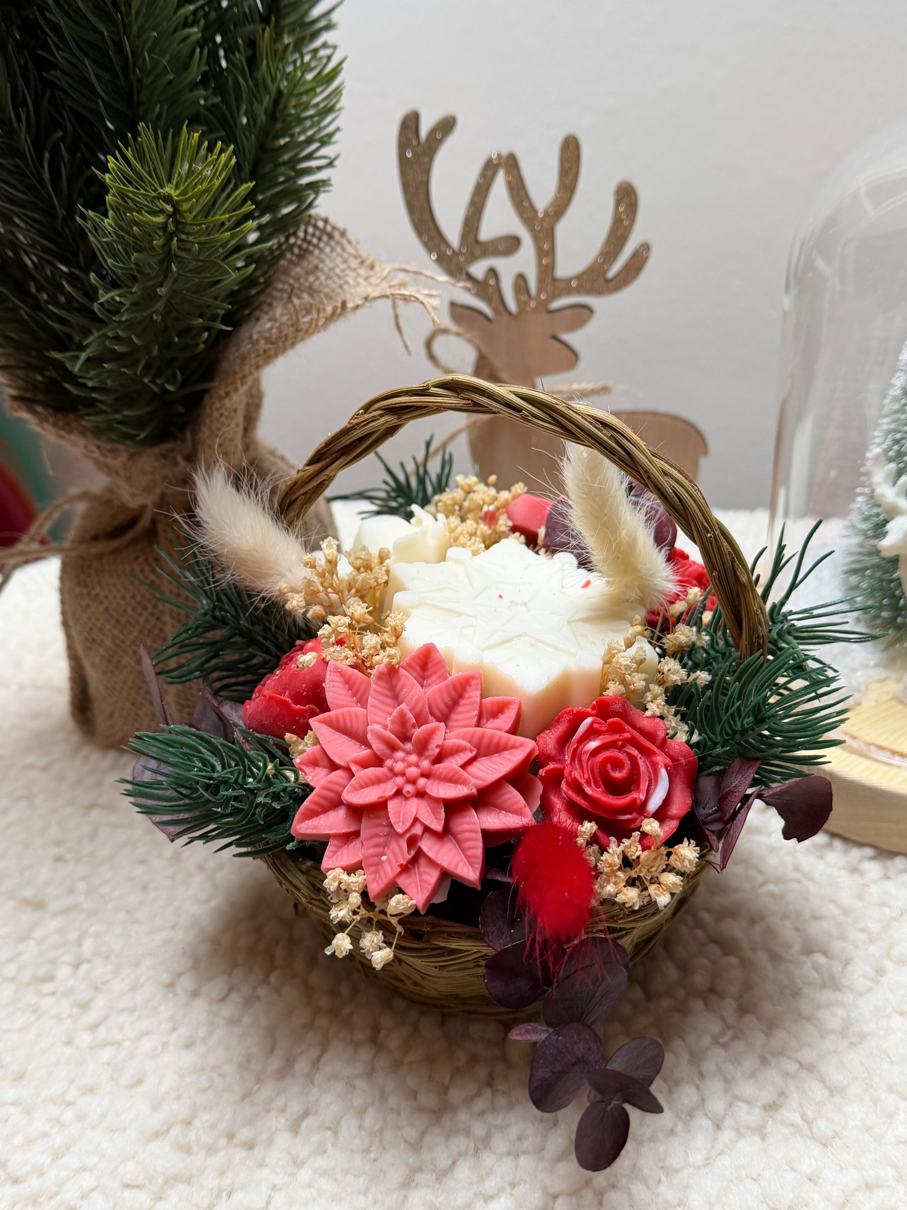 CESTA ESTRELLA INVERNAL