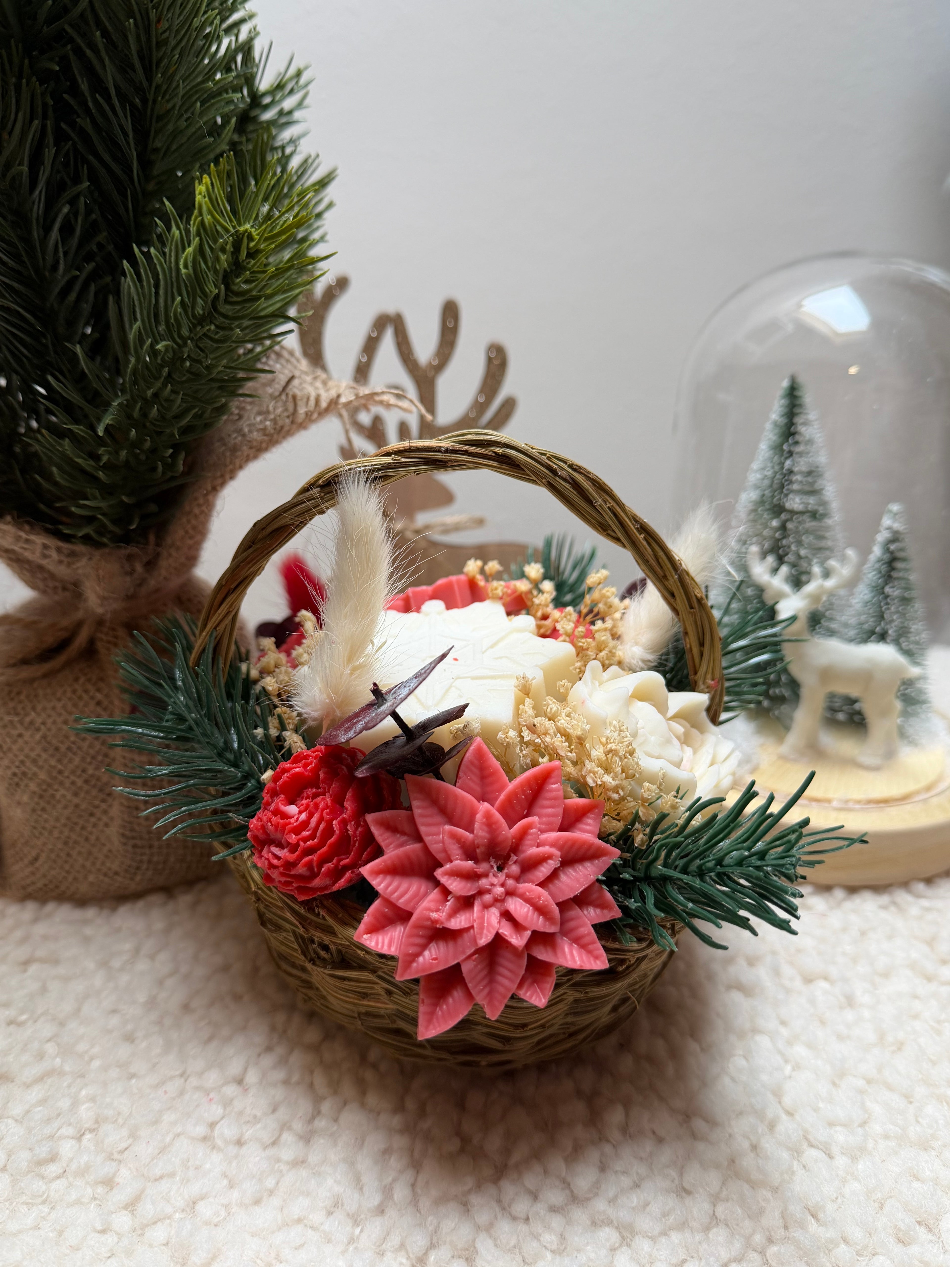 CESTA ESTRELLA INVERNAL