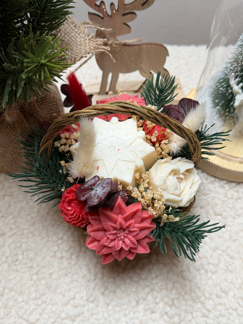 CESTA ESTRELLA INVERNAL