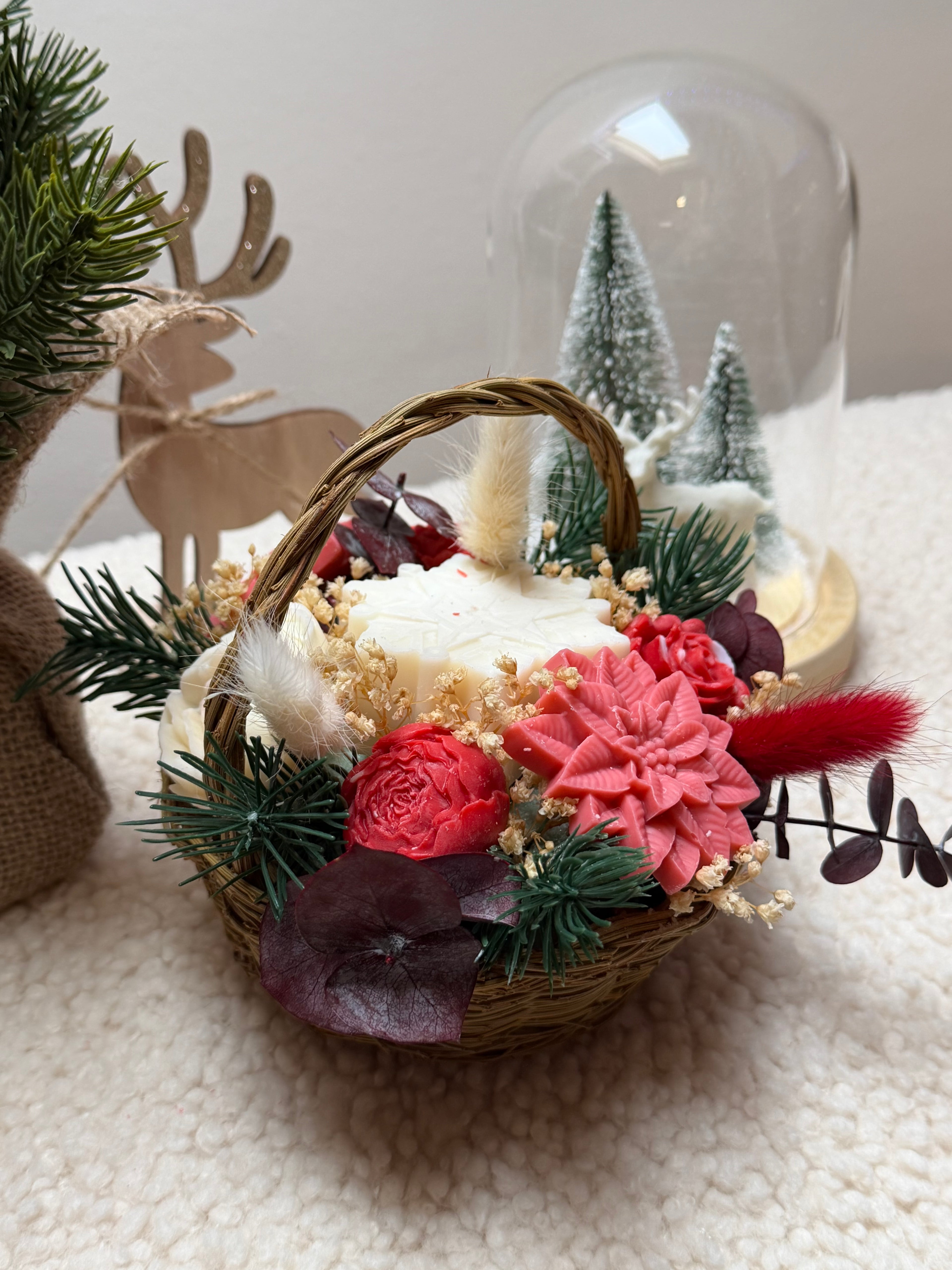 CESTA ESTRELLA INVERNAL