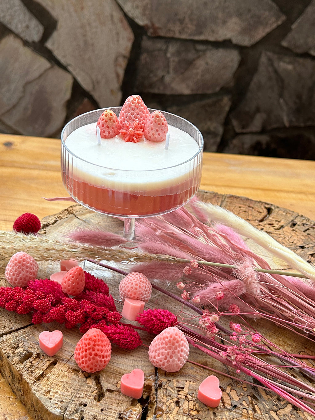 STRAWBERRY BLISS COCKTAIL.