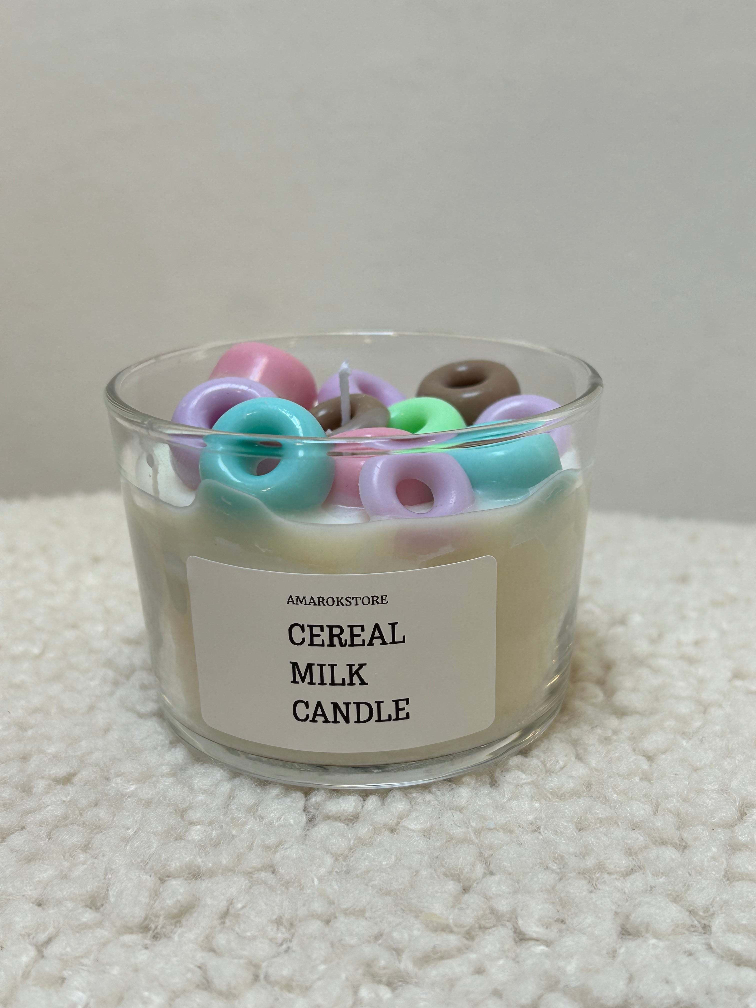 CEREAL MILK CANDLE.